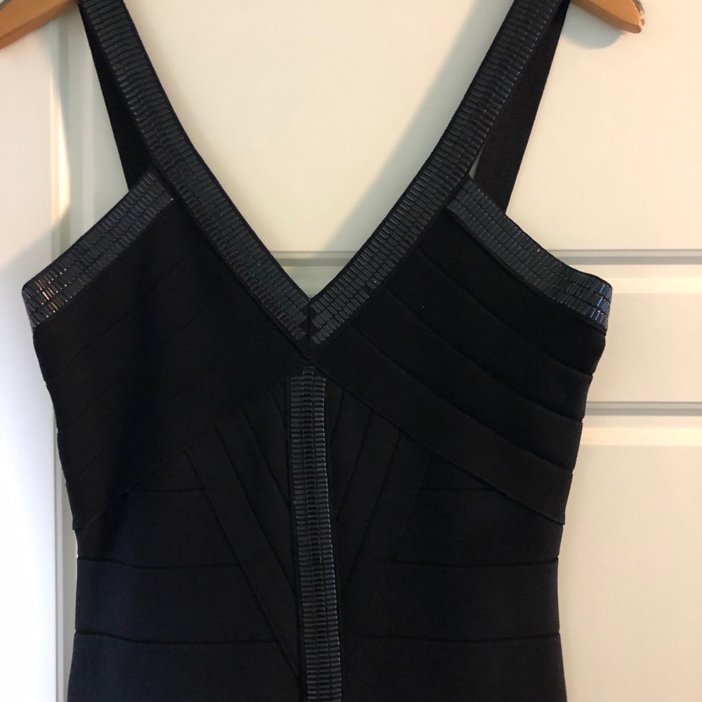 Black Bebe cocktail dress